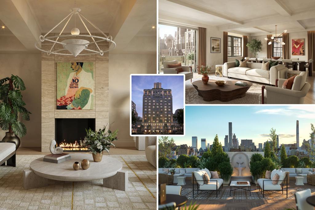 Historic Surrey rooftop hotel listed on NYC's Upper East Side for $50M after glamorous makeover