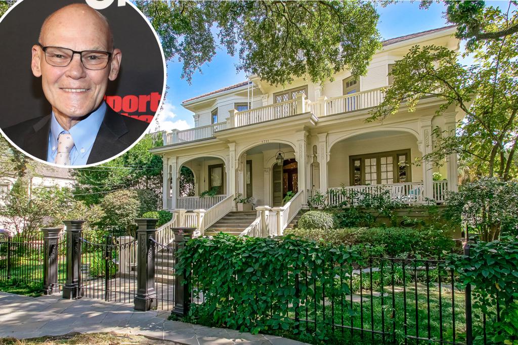 'Ragin' Cajun' James Carville's former New Orleans home is asking $3.7 million