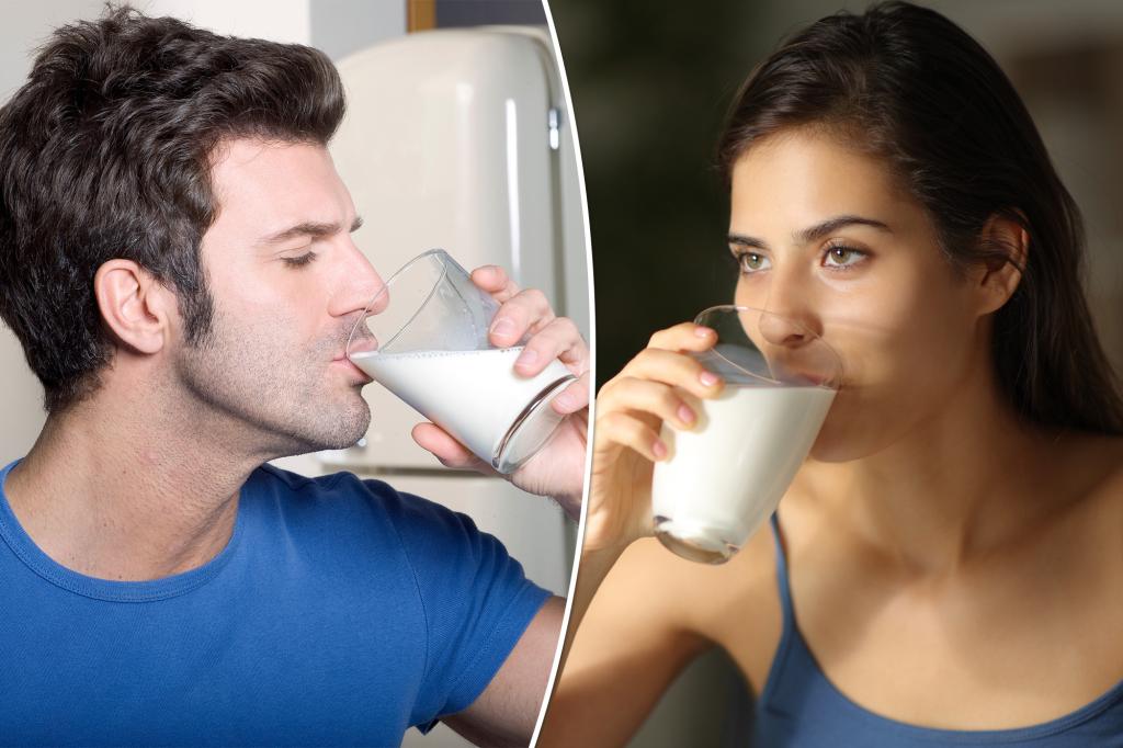 Drinking milk can increase the risk of heart disease by up to 21% - but only for one sex